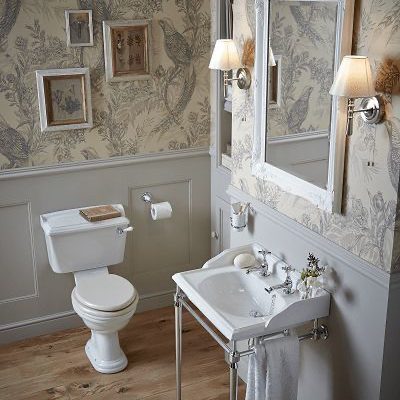 Sparkling clean bathroom